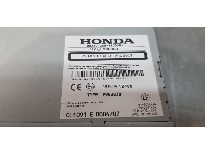 Recambio de sistema navegacion gps para honda civic tourer (fk) comfort referencia OEM IAM 08A402S6410001   Recambio de sistema navegacion gps para honda civic tourer (fk) comfort referencia OEM IAM 08A402S6410001