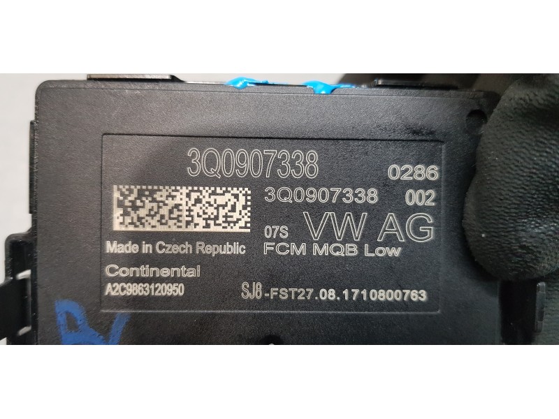 Recambio de modulo electronico para skoda kodiaq style 4x4 referencia OEM IAM 3Q0907338Z00 3Q0907338 