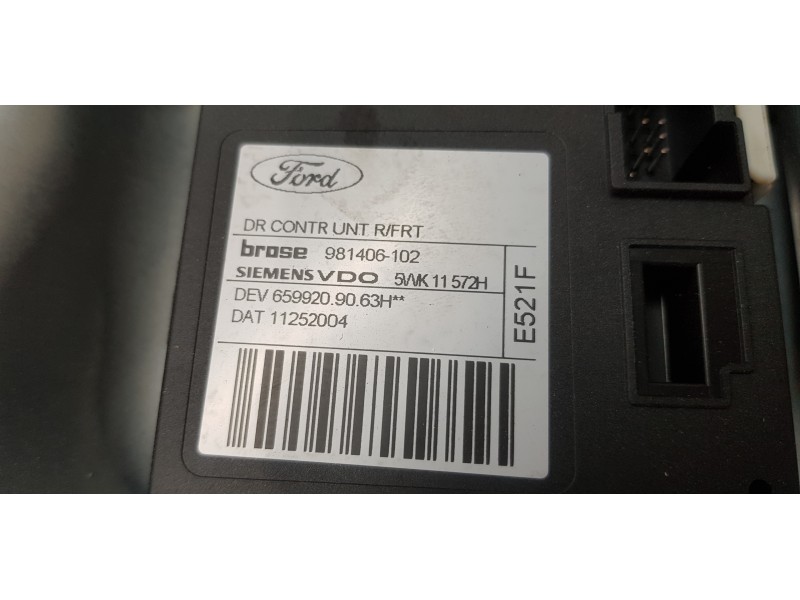 Recambio de elevalunas delantero derecho para ford focus berlina (cap) ghia referencia OEM IAM 4M51A045H16AF  