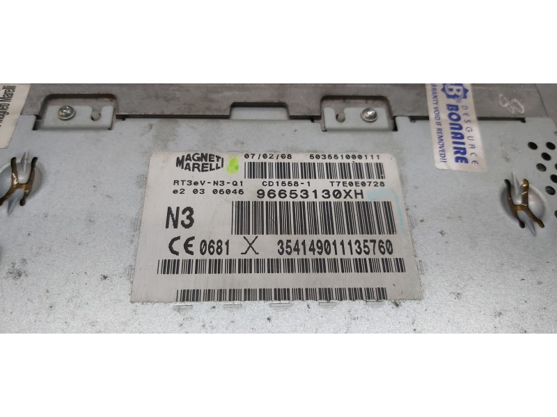Recambio de sistema navegacion gps para peugeot 308 premium referencia OEM IAM 96653130XH  