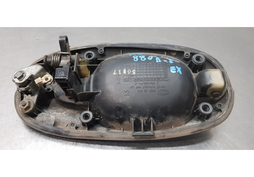Recambio de maneta exterior delantera izquierda para kia carnival ii 2.9 cdri executive referencia OEM IAM K53A59410   Recambio de maneta exterior delantera izquierda para kia carnival ii 2.9 cdri executive referencia OEM IAM K53A59410