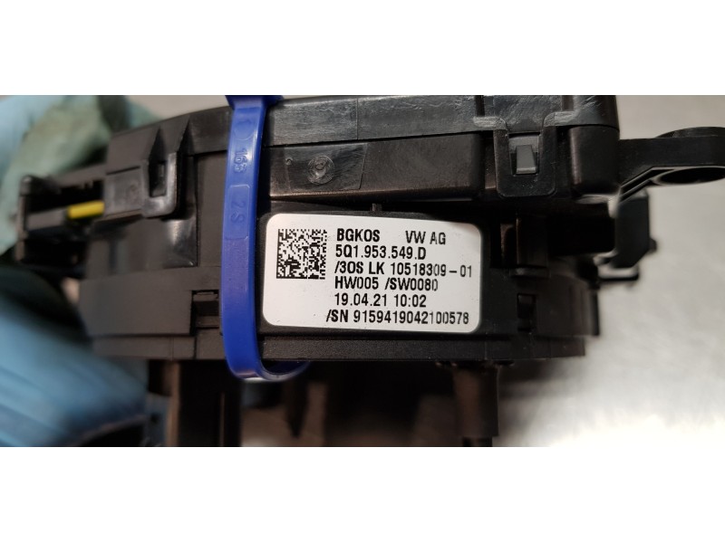 Recambio de anillo airbag para seat leon sportstourer (kl8) xcellence referencia OEM IAM 5Q1953549D  