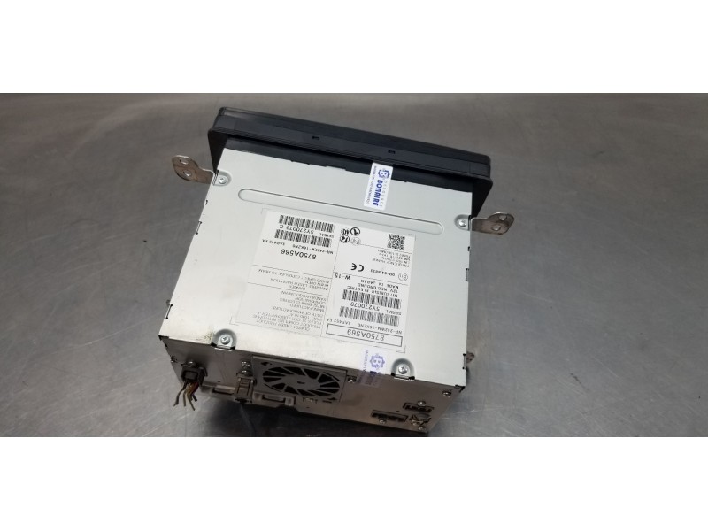 Recambio de pantalla multifuncion para mitsubishi outlander (gf0) phev kaiteki 4wd referencia OEM IAM 8750A566  