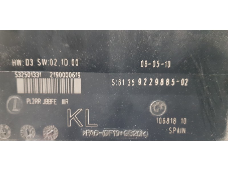 Recambio de modulo electronico para bmw serie 3 touring (e91) 318i referencia OEM IAM 61359229885   Recambio de modulo electronico para bmw serie 3 touring (e91) 318i referencia OEM IAM 61359229885