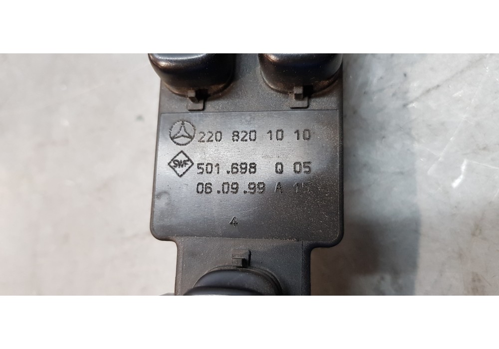 Recambio de mando elevalunas delantero izquierdo para mercedes clase s (w220) berlina 320 (220.065) referencia OEM IAM 220820101