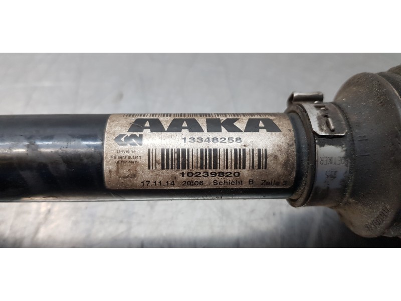 Recambio de transmision delantera izquierda para opel zafira tourer expression referencia OEM IAM 13348258   Recambio de transmision delantera izquierda para opel zafira tourer expression referencia OEM IAM 13348258