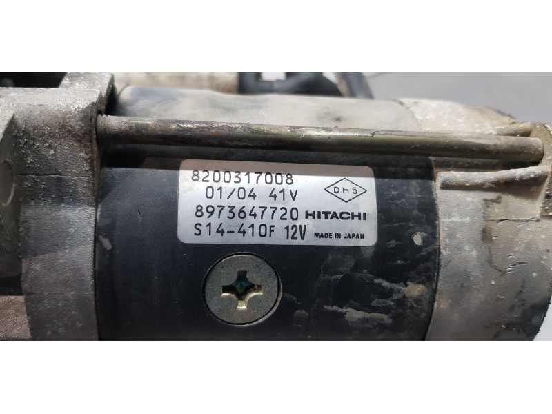 Recambio de motor arranque para renault espace iv (jk0) initiale referencia OEM IAM 8200317008  