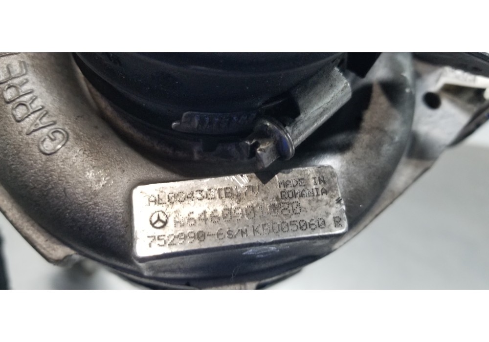 Recambio de turbocompresor para mercedes clase c (w204) berlina c 220 cdi (204.008) referencia OEM IAM A6460901080   Recambio de turbocompresor para mercedes clase c (w204) berlina c 220 cdi (204.008) referencia OEM IAM A6460901080
