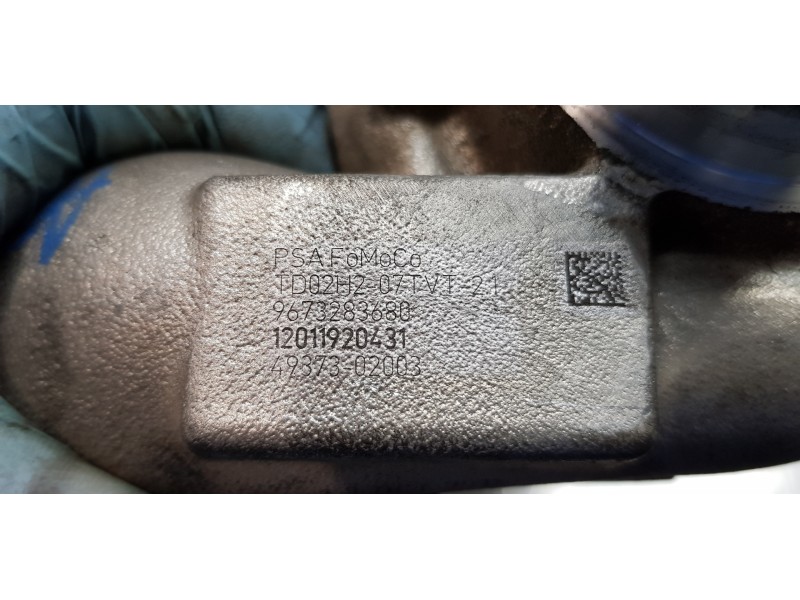 Recambio de turbocompresor para ford fiesta (cb1) ambiente referencia OEM IAM 9673283680   Recambio de turbocompresor para ford fiesta (cb1) ambiente referencia OEM IAM 9673283680