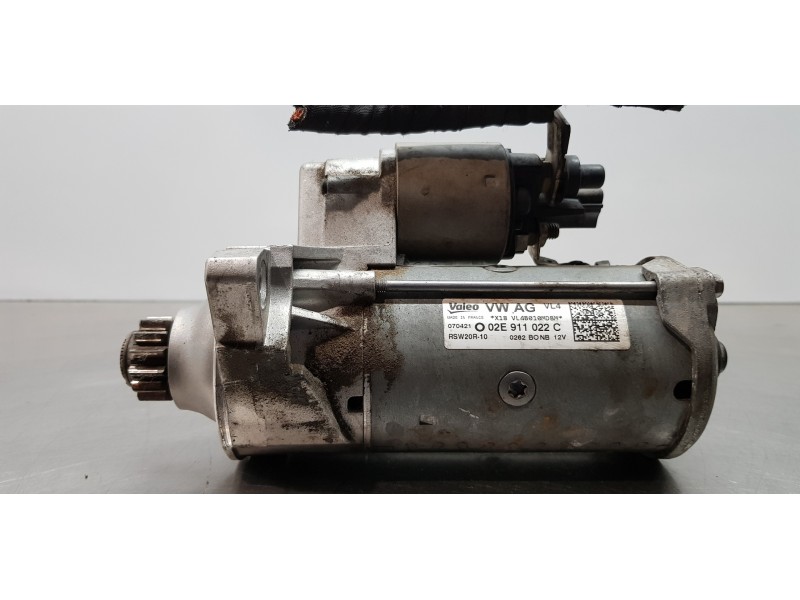 Recambio de motor arranque para seat leon sportstourer (kl8) xcellence referencia OEM IAM 02E911022C  