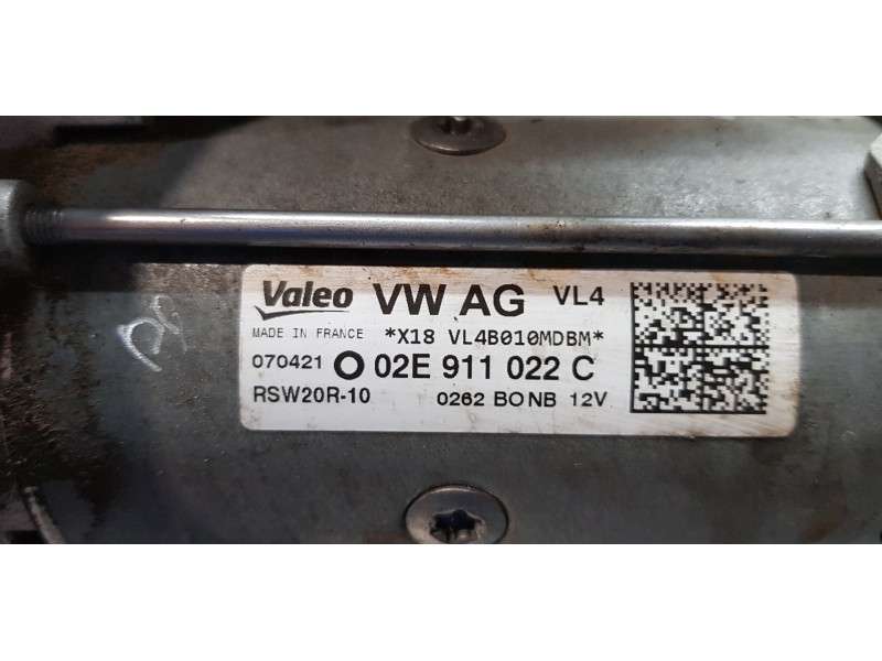 Recambio de motor arranque para seat leon sportstourer (kl8) xcellence referencia OEM IAM 02E911022C  