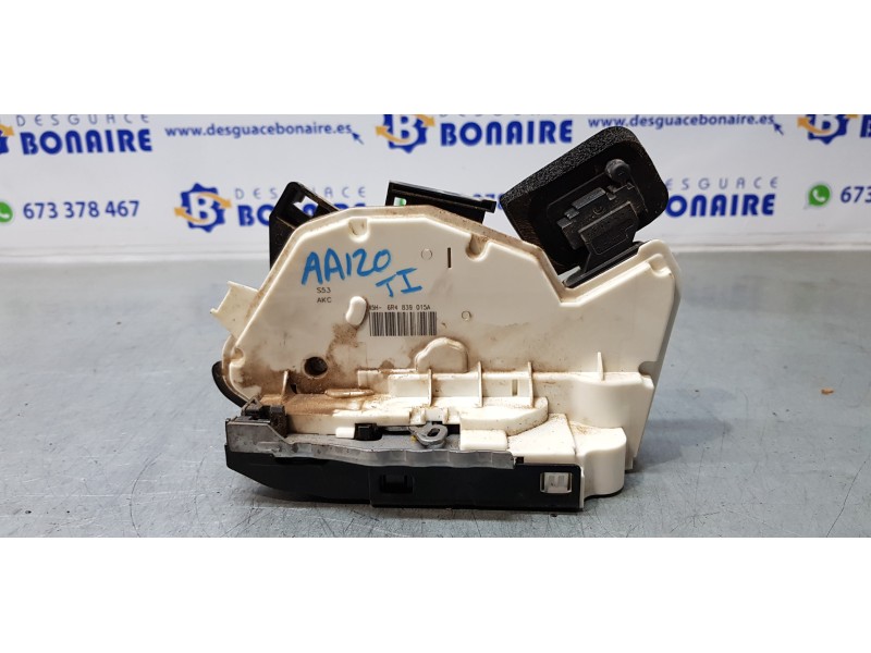 Recambio de cerradura puerta trasera izquierda para volkswagen polo (6c1) comfortline referencia OEM IAM 6R4839015A  
