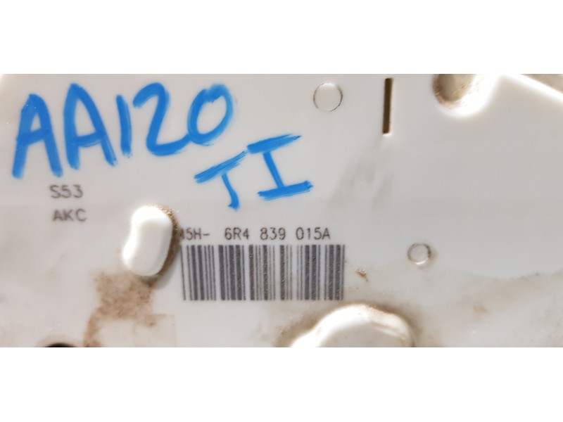 Recambio de cerradura puerta trasera izquierda para volkswagen polo (6c1) comfortline referencia OEM IAM 6R4839015A  