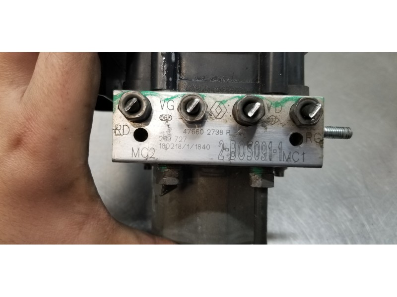 Recambio de abs para dacia duster ii essential referencia OEM IAM 476602738R  