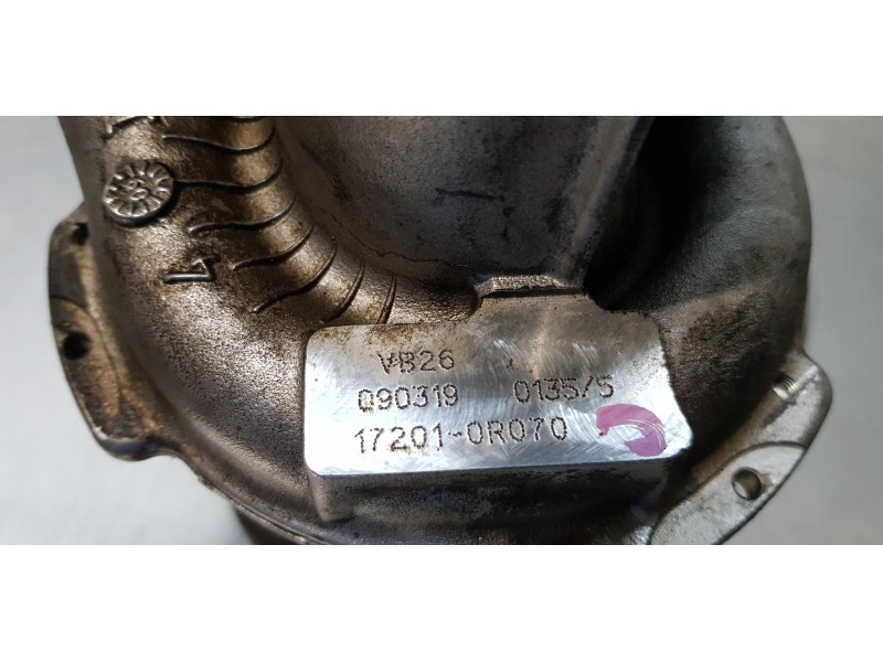 Recambio de turbocompresor para toyota verso comfort referencia OEM IAM 172010R070   Recambio de turbocompresor para toyota verso comfort referencia OEM IAM 172010R070