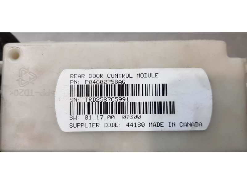 Recambio de modulo electronico para chrysler grand voyager limited referencia OEM IAM P04602758AG  