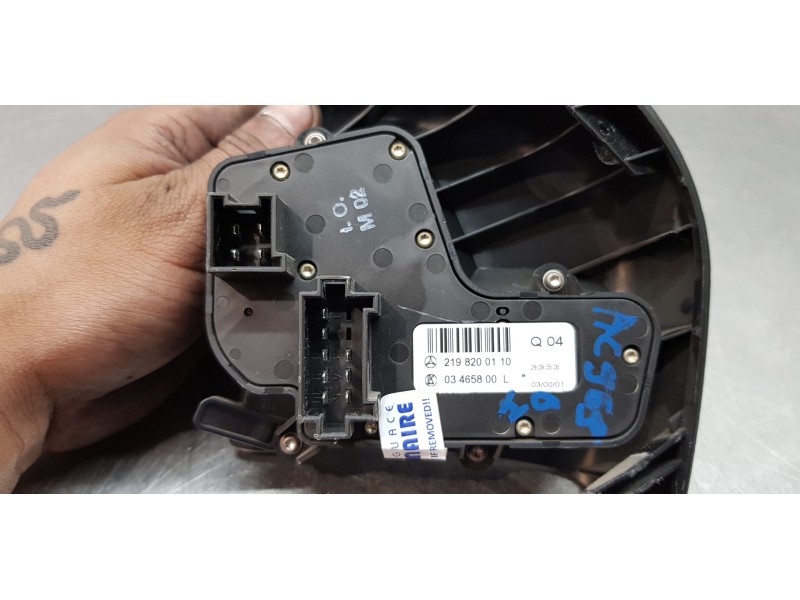 Recambio de interruptor de asiento para mercedes clase cls (w219) 350 (219.356) referencia OEM IAM 2198200110 3465800 