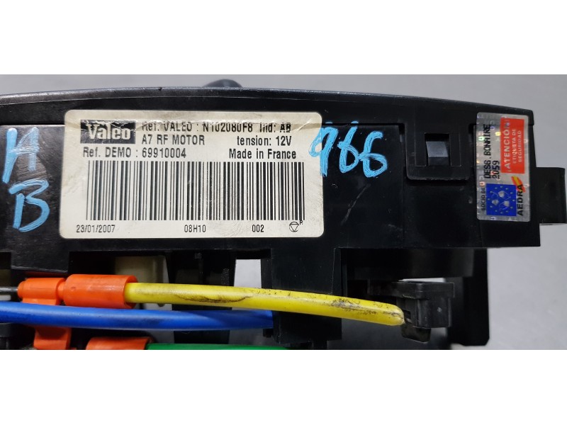 Recambio de mando calefaccion / aire acondicionado para peugeot 207 urban referencia OEM IAM 6451TL  