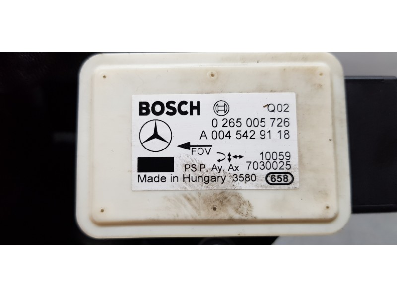 Recambio de sensor para mercedes clase b (w245) 180 cdi (245.207) referencia OEM IAM A0045429118 0265005726  Recambio de sensor para mercedes clase b (w245) 180 cdi (245.207) referencia OEM IAM A0045429118 0265005726