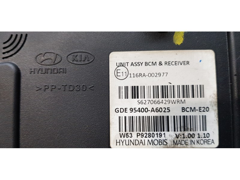 Recambio de modulo electronico para hyundai i30 (gd) klass bluedrive referencia OEM IAM 95400A6025   Recambio de modulo electronico para hyundai i30 (gd) klass bluedrive referencia OEM IAM 95400A6025