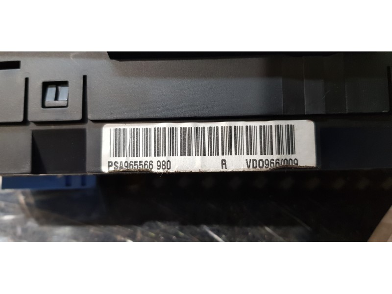 Recambio de cuadro instrumentos para citroen xsara picasso 2.0 hdi sx plus referencia OEM IAM 965566980  