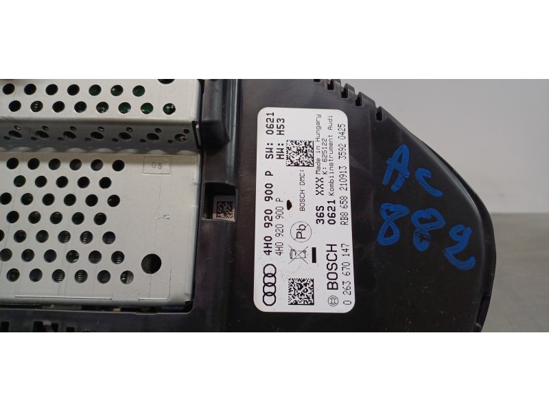 Recambio de cuadro instrumentos para audi a8 (4hc/4hl) 3.0 tdi clean diesel quattro referencia OEM IAM 4H0920900P  
