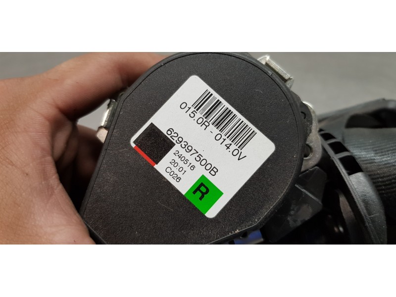 Recambio de cinturon seguridad trasero derecho para land rover discovery sport pure referencia OEM IAM LR072154 629397500B AMFK7