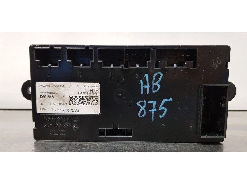 Recambio de centralita aire acondicionado para volkswagen caddy furgón/kombi kasten bmt referencia OEM IAM 5WA907727L   Recambio de centralita aire acondicionado para volkswagen caddy furgón/kombi kasten bmt referencia OEM IAM 5WA907727L