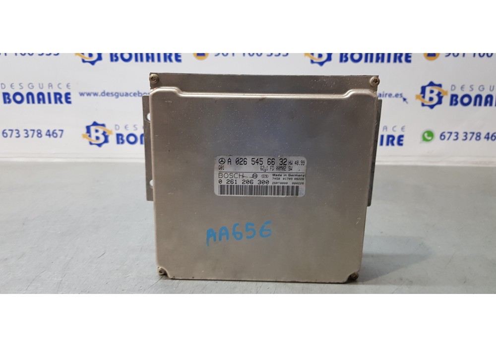Recambio de centralita motor uce para mercedes clase s (w220) berlina 320 (220.065) referencia OEM IAM A0265456632  