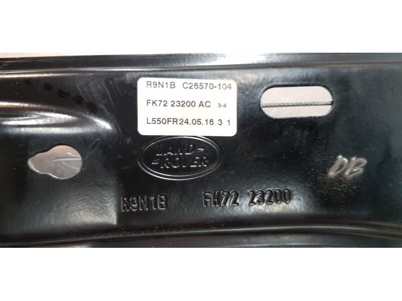 Recambio de elevalunas delantero derecho para land rover discovery sport pure referencia OEM IAM LR058512 FK7223200AB FK7223200A