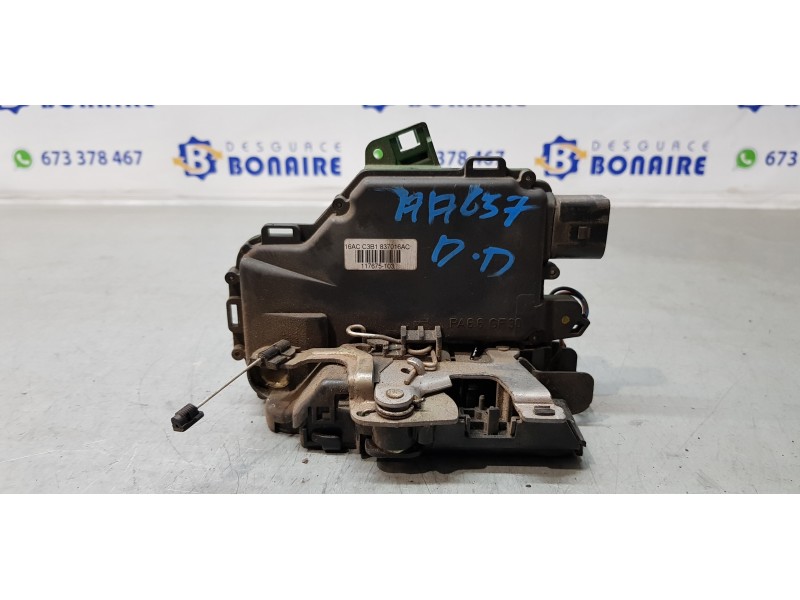 Recambio de cerradura puerta delantera derecha para skoda octavia berlina (1u2) comfort referencia OEM IAM 3B1837016AC  