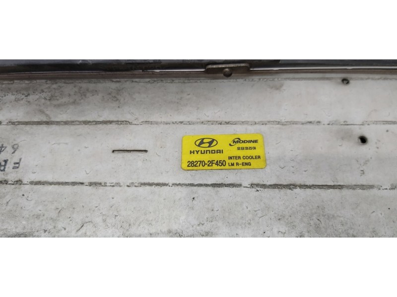 Recambio de intercooler para hyundai ix35 style awd referencia OEM IAM 282712F450  