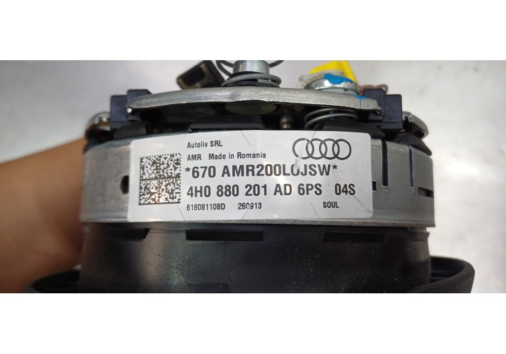 Recambio de kit airbag para audi a8 (4hc/4hl) 3.0 tdi clean diesel quattro referencia OEM IAM 4H1857001B38M  