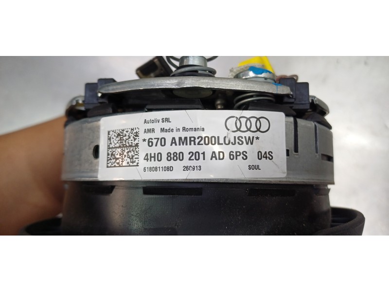 Recambio de kit airbag para audi a8 (4hc/4hl) 3.0 tdi clean diesel quattro referencia OEM IAM 4H1857001B38M  