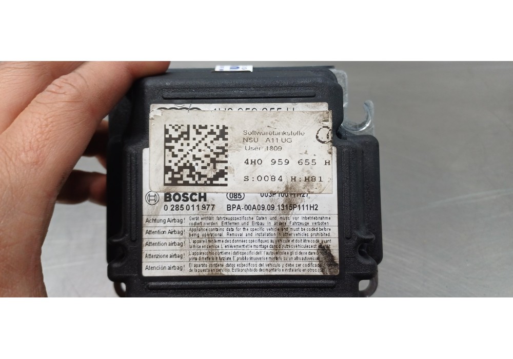 Recambio de kit airbag para audi a8 (4hc/4hl) 3.0 tdi clean diesel quattro referencia OEM IAM 4H1857001B38M  