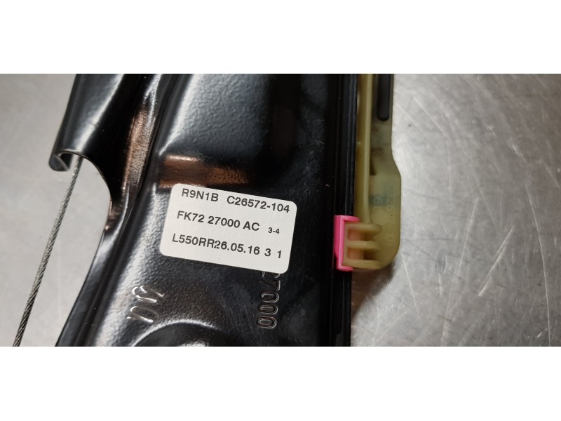 Recambio de elevalunas trasero derecho para land rover discovery sport pure referencia OEM IAM LR059008 FK7227000AB FK7227000AC