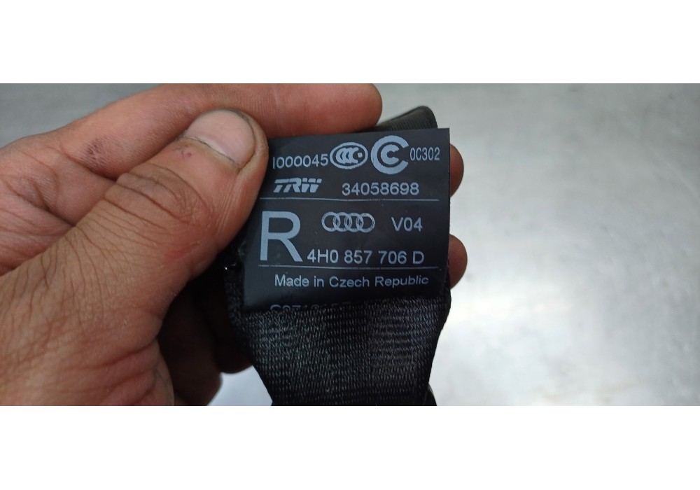 Recambio de kit airbag para audi a8 (4hc/4hl) 3.0 tdi clean diesel quattro referencia OEM IAM 4H1857001B38M  