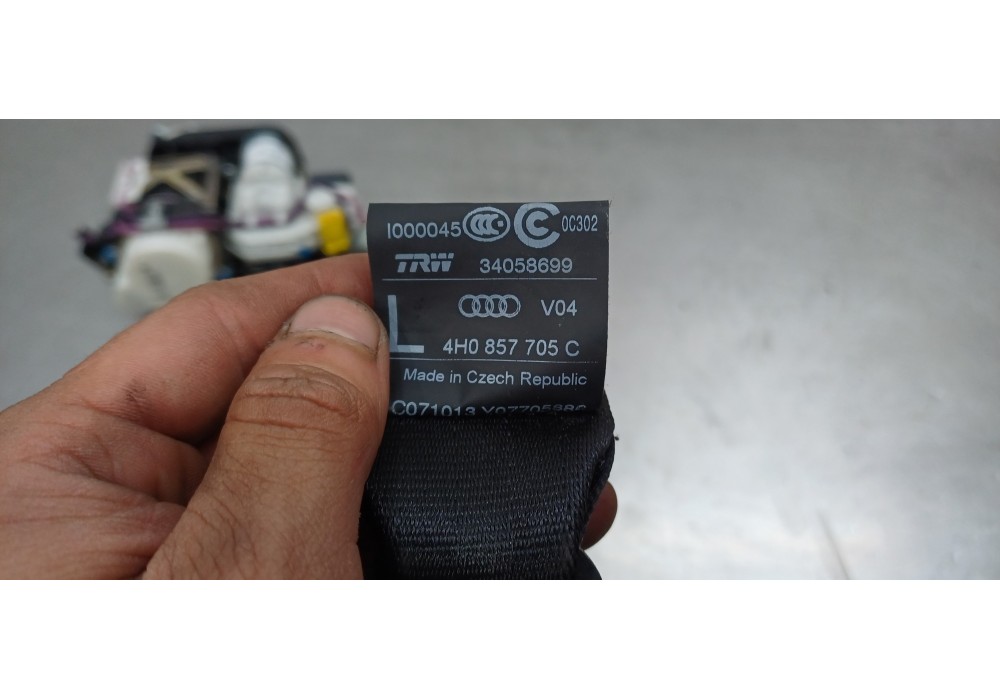 Recambio de kit airbag para audi a8 (4hc/4hl) 3.0 tdi clean diesel quattro referencia OEM IAM 4H1857001B38M  