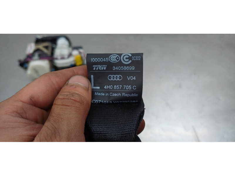 Recambio de kit airbag para audi a8 (4hc/4hl) 3.0 tdi clean diesel quattro referencia OEM IAM 4H1857001B38M  