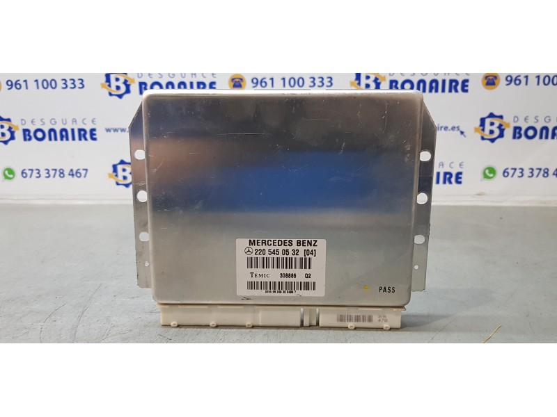 Recambio de centralita suspension para mercedes clase s (w220) berlina 320 (220.065) referencia OEM IAM 2205450532  