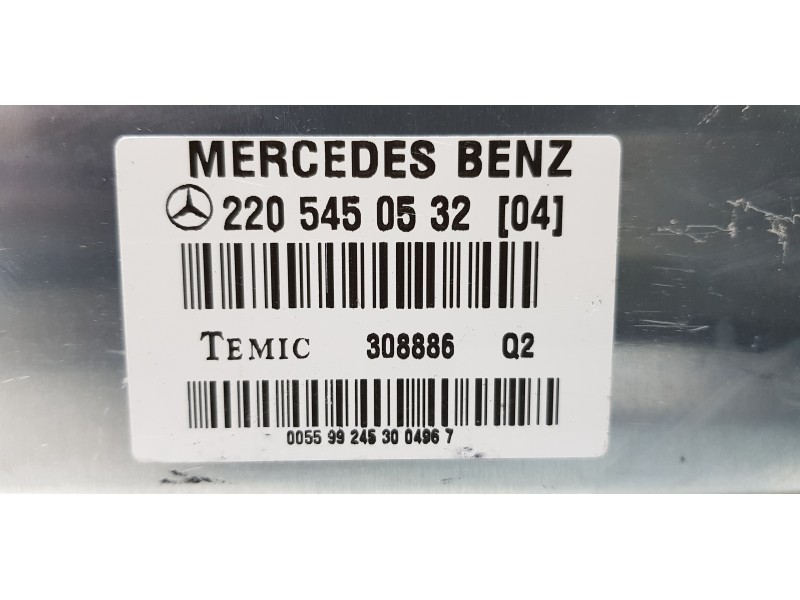 Recambio de centralita suspension para mercedes clase s (w220) berlina 320 (220.065) referencia OEM IAM 2205450532  