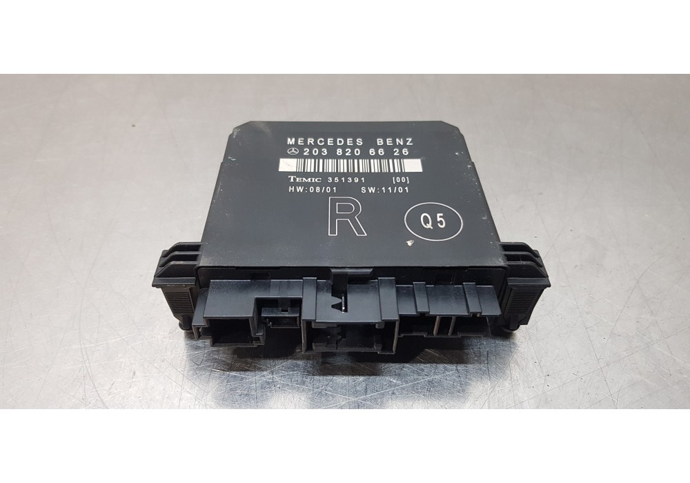 Recambio de centralita cierre para mercedes clase c (w203) berlina 220 cdi (203.006) referencia OEM IAM A2038206626  