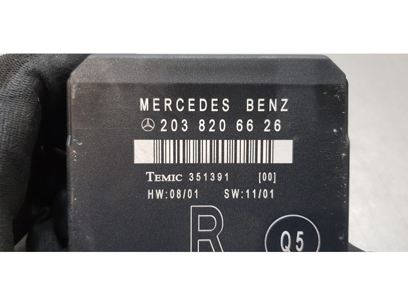 Recambio de centralita cierre para mercedes clase c (w203) berlina 220 cdi (203.006) referencia OEM IAM A2038206626   Recambio de centralita cierre para mercedes clase c (w203) berlina 220 cdi (203.006) referencia OEM IAM A2038206626