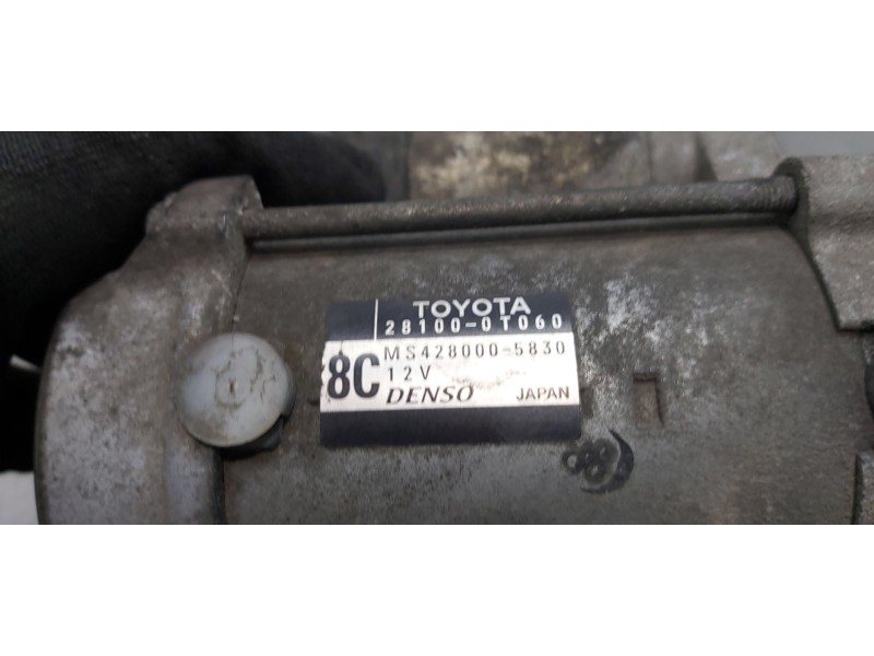 Recambio de motor arranque para toyota verso active referencia OEM IAM 281000T060   Recambio de motor arranque para toyota verso active referencia OEM IAM 281000T060