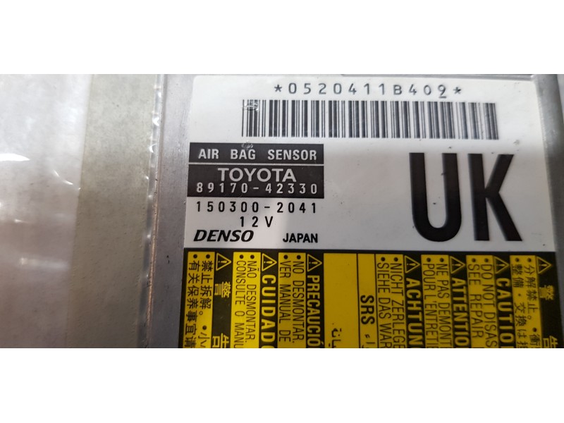 Recambio de kit airbag para toyota rav 4 (a3) executive referencia OEM IAM 8917042330   Recambio de kit airbag para toyota rav 4 (a3) executive referencia OEM IAM 8917042330