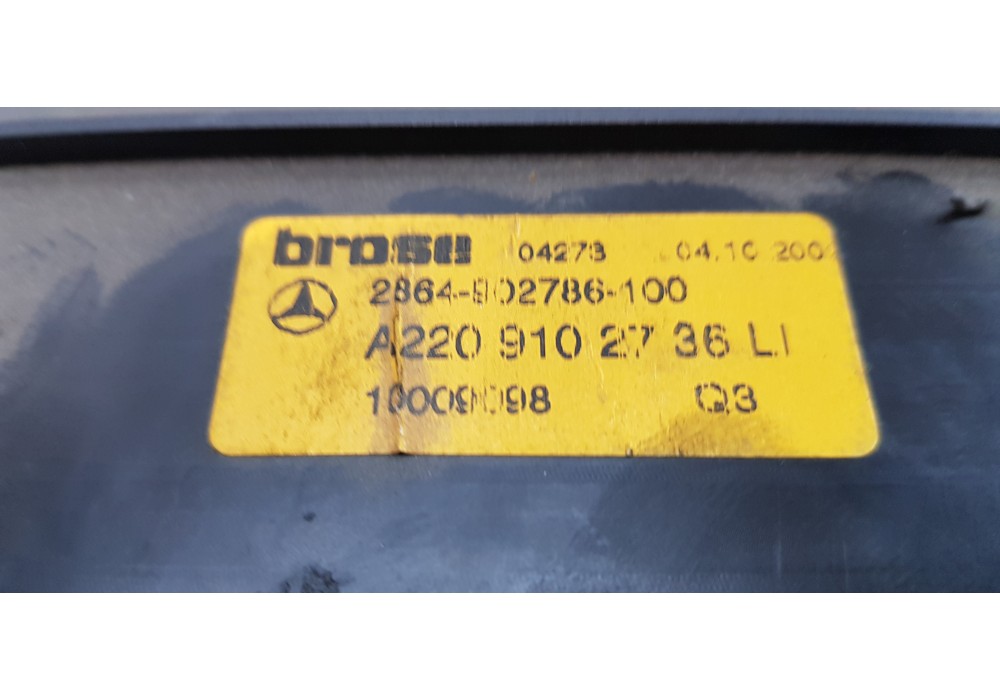 Recambio de centralita asientos para mercedes clase s (w220) berlina 400 cdi (220.028) referencia OEM IAM 2208203185  