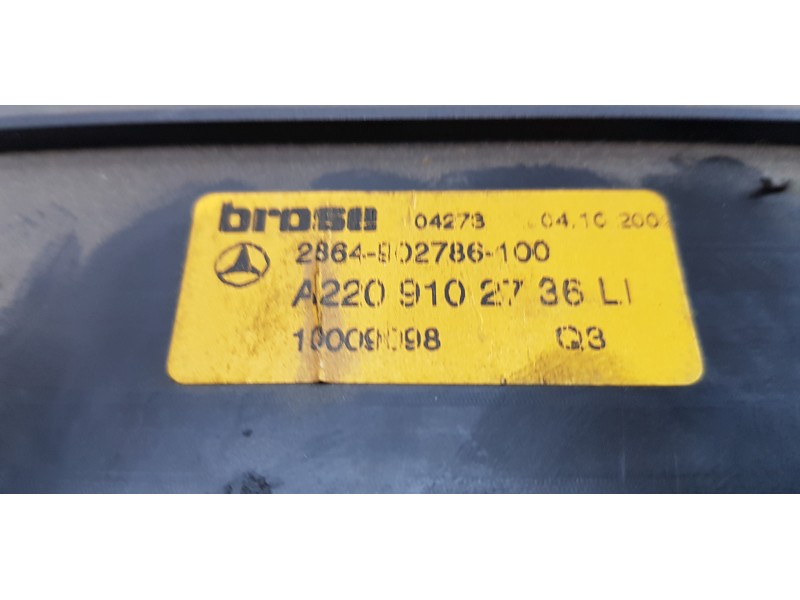 Recambio de centralita asientos para mercedes clase s (w220) berlina 400 cdi (220.028) referencia OEM IAM 2208203185  