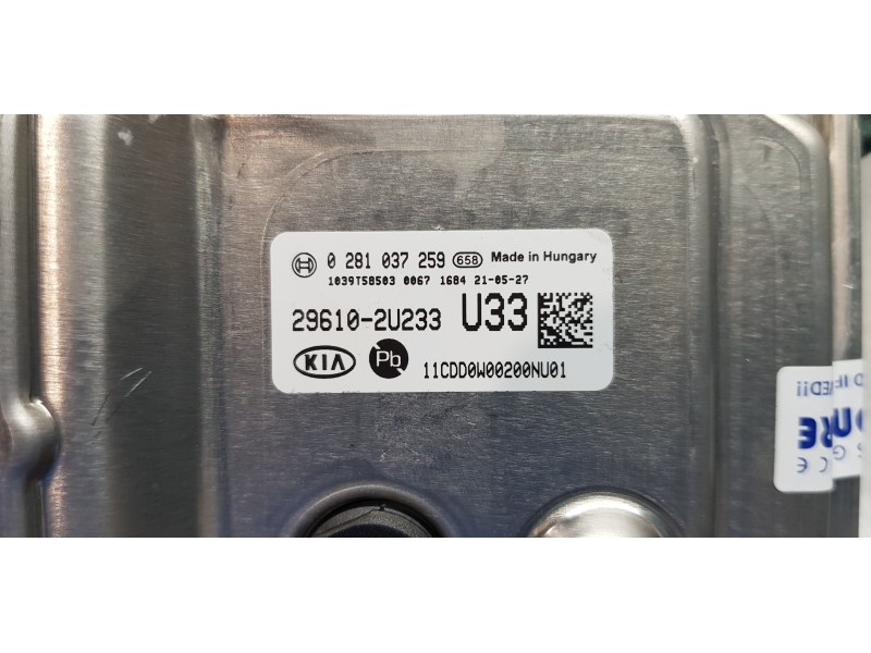 Recambio de modulo electronico para kia ceed sportswagon tech referencia OEM IAM 296102U233 0281037259 