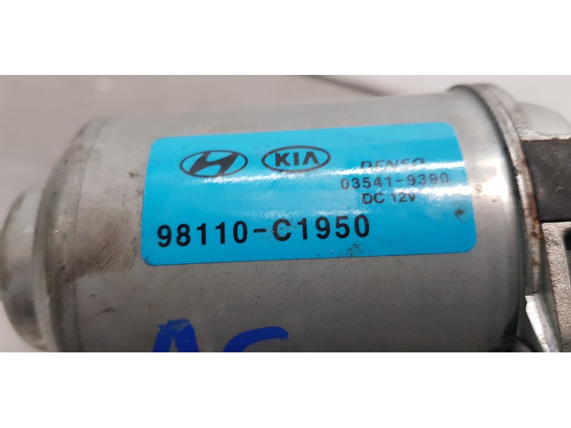 Recambio de motor limpia delantero para kia rio (yb) drive referencia OEM IAM 98110C1950   Recambio de motor limpia delantero para kia rio (yb) drive referencia OEM IAM 98110C1950
