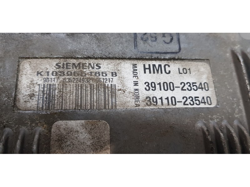 Recambio de centralita motor uce para hyundai coupe (rd) 2.0 fx referencia OEM IAM K103955165B  